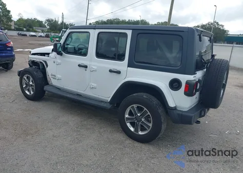 2018 Jeep Wrangler Unlimited Sport S 4X4 из США, поврежденный, VIN 1C4HJXDGXJW138238